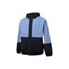 Vans Color Block Warm Sports Hooded Cotton Jacket Men Jackets Gray Blue VN0A5F6WHKC