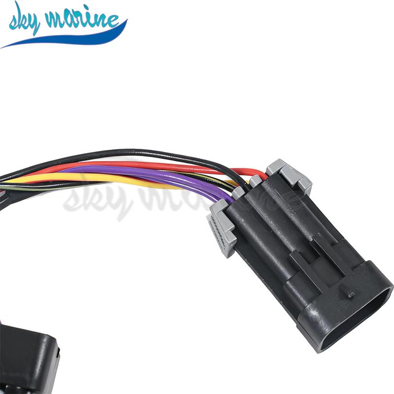 87-897716K01 3-Position Ignition Key Switch W/Harness 897716 8M0059686 for Mercury Marine Quicksilver Outboard Motor replaces
