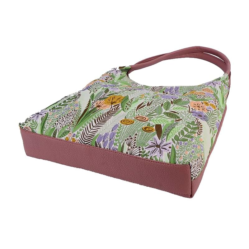 [Avancer] Popular items jacquard handbag 45405<Rosward II> handbag all seasons A4 compatible Going out everyday use Looks expensive ladies bags one