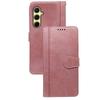 For Samsung Galaxy A15 4G/A15 5G Phone Case Round Magnetic Clasp PU Leather Wallet Cover