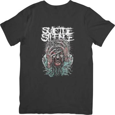 Suicide Silence Μουσική Unisex Εφαρμογή για Άνδρες & Γυναίκες Ποιοτικό Βαμβακερό T-Shirt Μαύρο