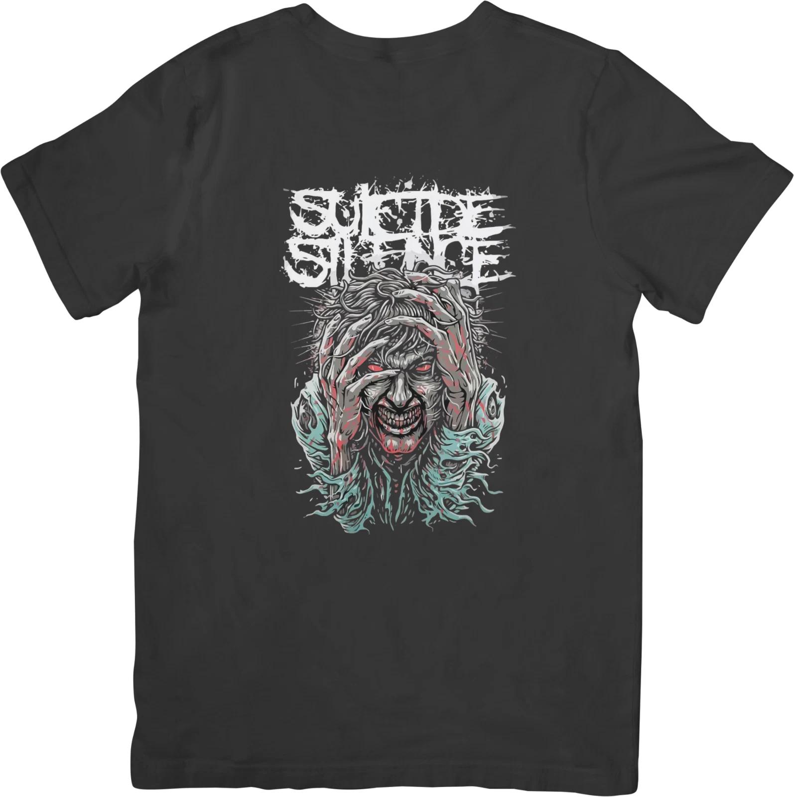 

Suicide Silence Music Unisex Fit for Men & Women Quality Cotton T-Shirt Black S