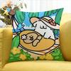 Cute Dog Illustrator Matsui World Various Sizes Square Pillow Case For Car Home Bedchamber Decor