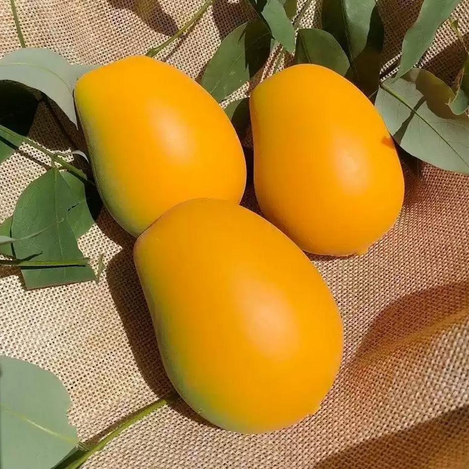 Giocattolo per Alleviare lo Stress Mango Palla Morbida Rimbalzo Super Lento Decompressione Fidget Burro Giocattolo Sollievo dall'Ansia
