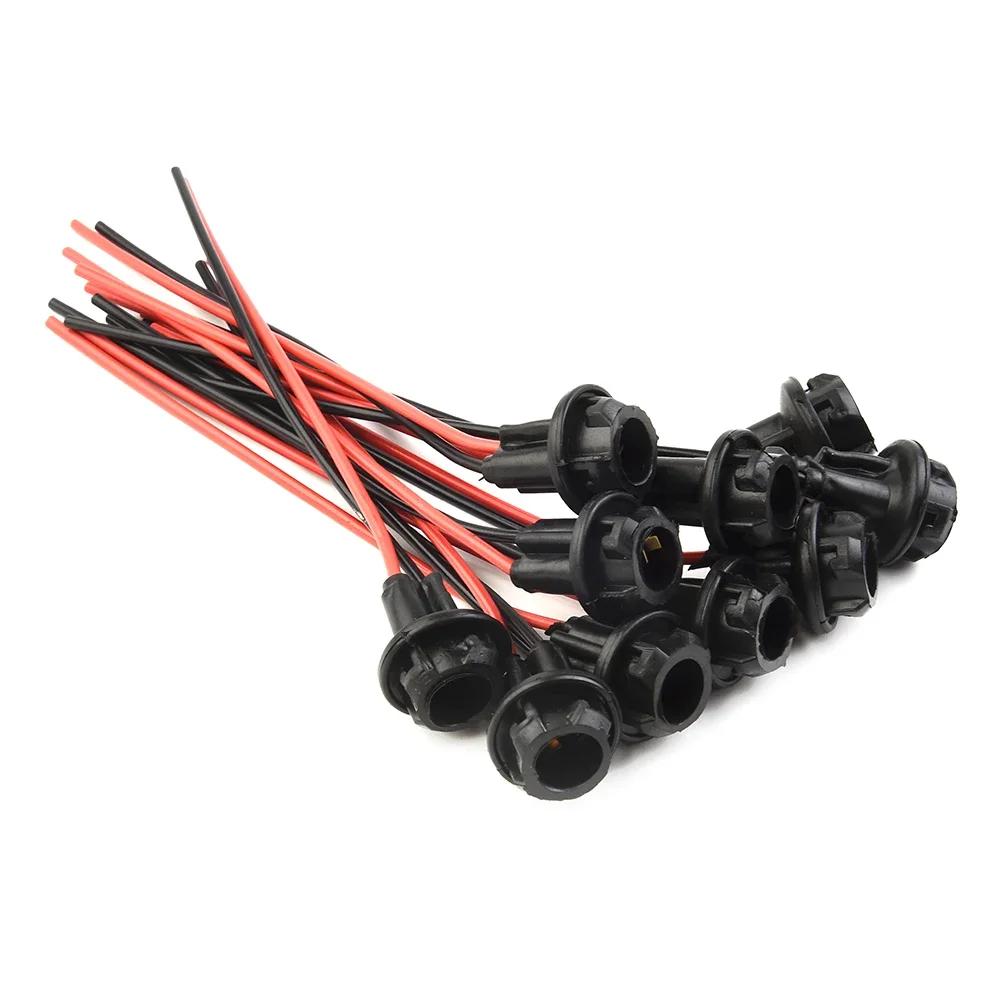 10X Car Wedge Light Bulb Socket Connector Holder Extension LED Lamp Bulb 168 194 2825 912 921 W 5 W Lamp Socket