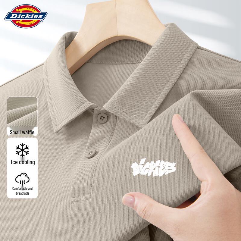 

Dickies Men s 2026 Waffle Knit Short Sleeve Polo 3XL