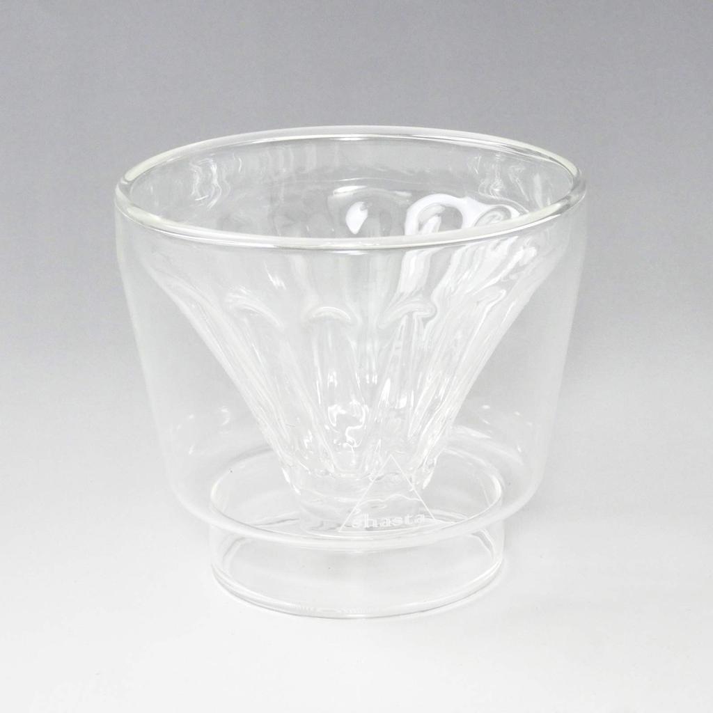 Shasta Drip with Coffee Pot, Clear, 420ml, Dripper, TWG-C-026