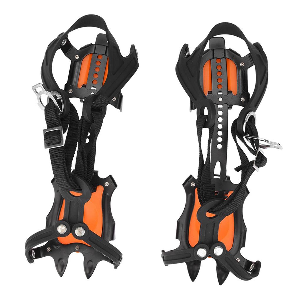 Portable Outdoor Sports 10 Toothed Snow Crampons Slip Resistant Ice Gripper