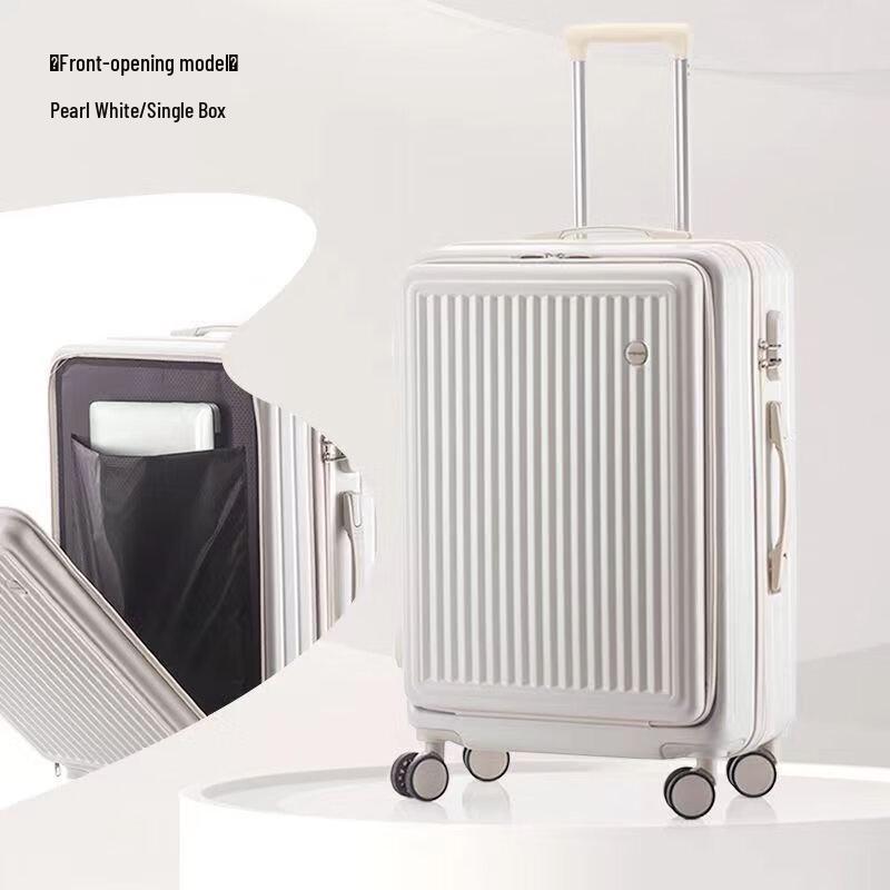 OEING Front-Opening 26-inch Carry-on Suitcase