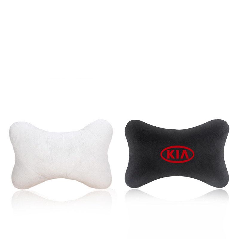 for KIA Car Headrest Cover Auto Seat Cover Head Neck Rest PillowSportage Rio Ceed Picanto K5 K9 Sorento Accessories hbwjx00
