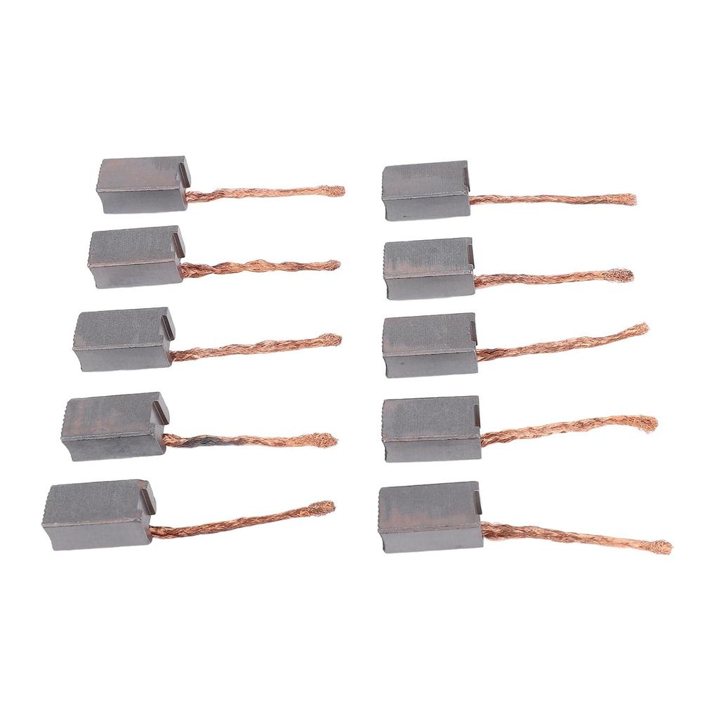 Electric Motor Carbon Brush Set, Electric Motor Brush, Carbon Brush with Good Thermal Conductivity 1020 Motor Slip Ring