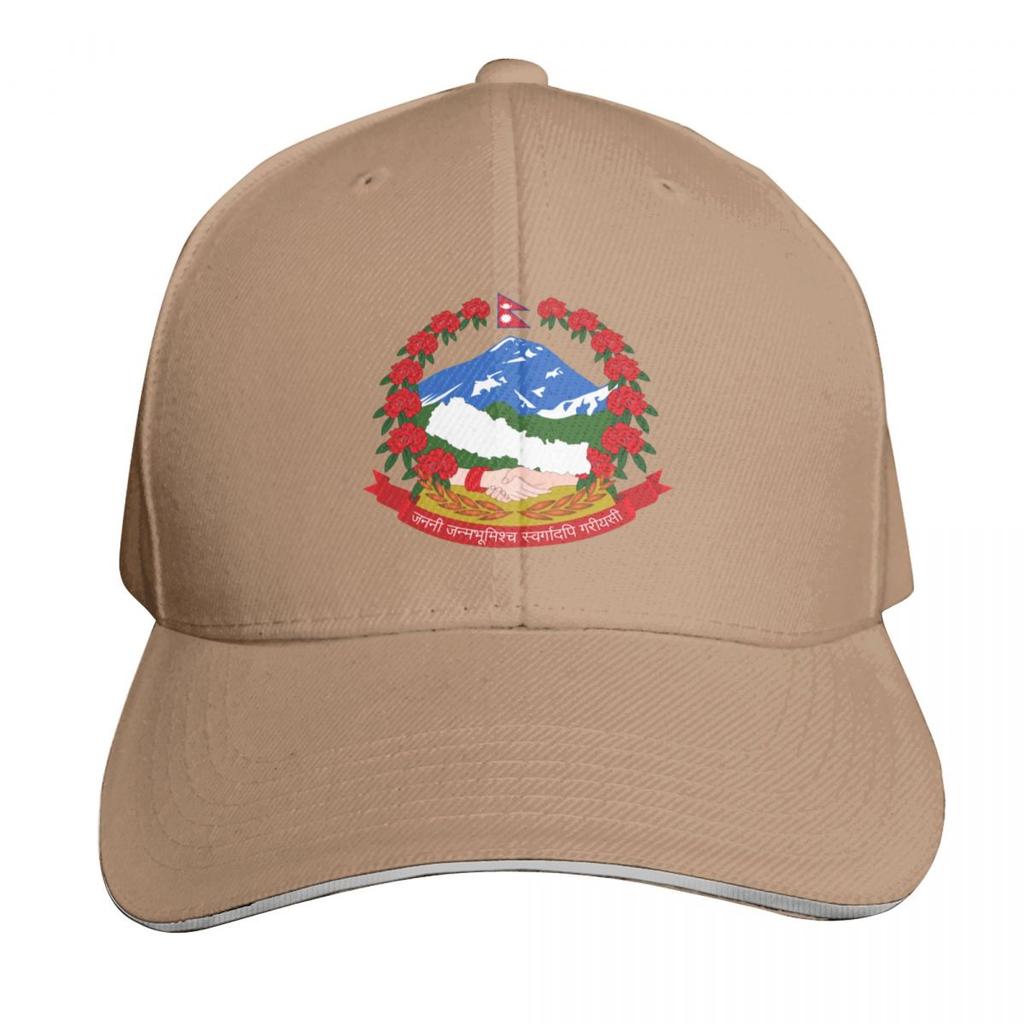 Emblem of Nepal Baseball Cap Funny hats Thermal Visor Snapback Cap fashionable Unisex Luxury Brand Womens