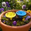 Non-slip Bee Water Dish 3D Printed Watering Station for Butterfly Garden Cups Bath, Flower Pot Waterer Feeders Thirsty Pollinators, Outdoor