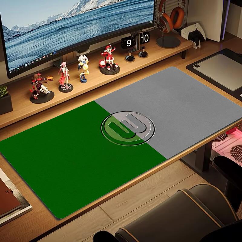 VfL Wolfsburg Mauspads Großes Gaming-Tischkissen Rutschfestes Laptop-Tablet Großes Mauspads XXL Matte Mini-PC Spielmatte Mit Verriegeltem Rand_xia