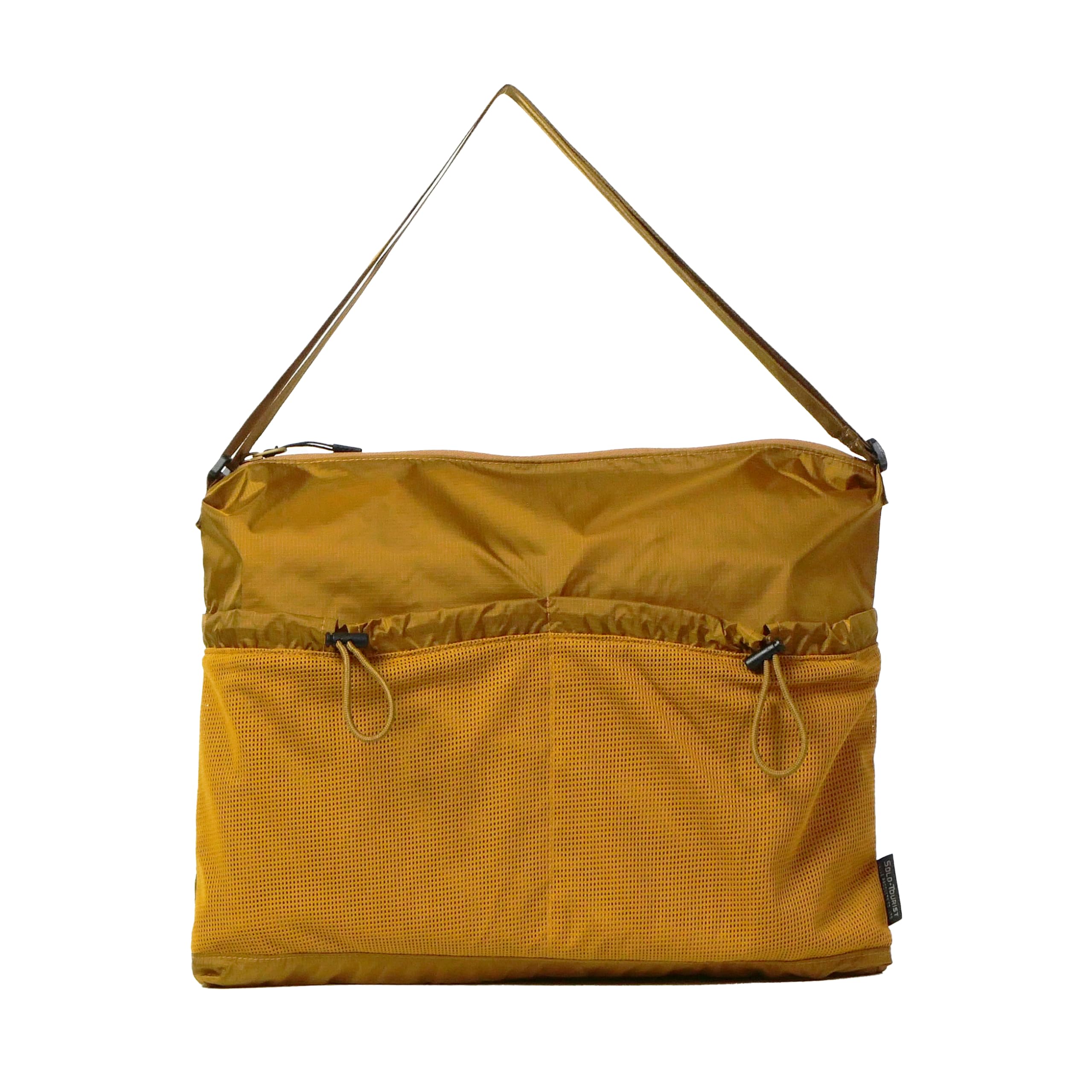 Складная сумка через плечо (горчичный) горчичный