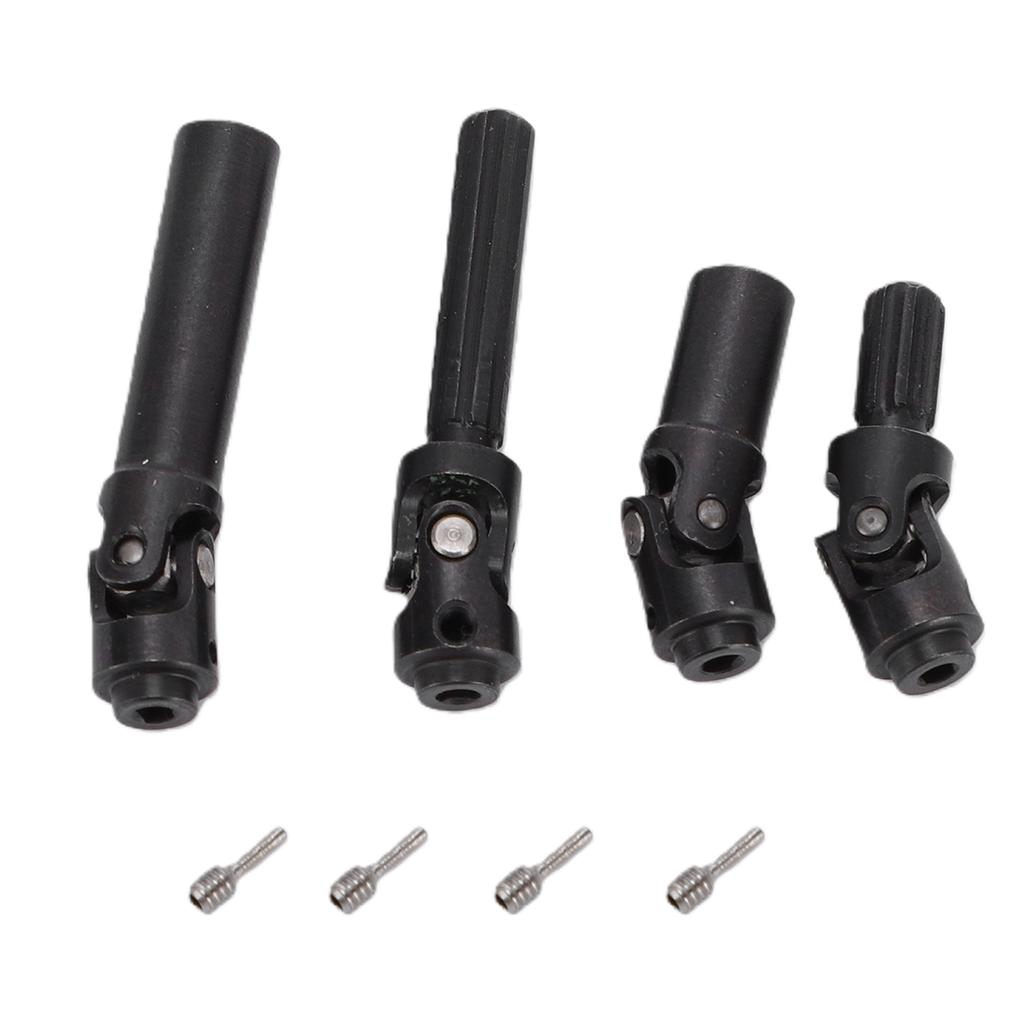 RC Transmission Shaft Set Fit for SCX30 1 30 RC Crawler Car Front Rear Drive Shaft Upgrade Parts Black