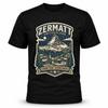 Zermatt Switzerland Matterhorn Graphic T-Shirt Unisex Travel Tee