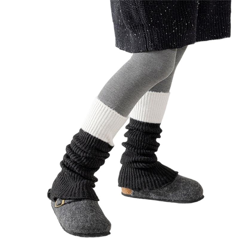Children's Sweet Leg Warmer Cosy Knitting Fabric Breathable & Stackable for Baby Girls 3 to 13 Year Socks Sleeve