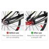 Bicycle Chain Tensioner Adjuster Professional Chain Adjuster Bike Chain Tensioner Aluminum Alloy Single Speed Chain Fastener for Bike Chain Additions
