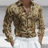 ¡Esencial del Oeste! Camisa de manga larga abotonada bordada, elegante ropa para hombre.
