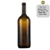 In-Stock Burgundy Green Glass Wine Bottle - Ideal for Red Wine, Liquor, Home Brewing, and Fruit Wine Storage