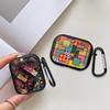 Buntes Patchwork-Muster Kopfhörerhüllen Abdeckung Hülle Für Airpods 2 4 Pro3 1 Pro Pro2 3