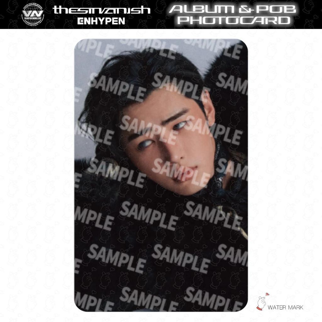 VORBESTELLUNG ENHYPEN THE SIN VANISH ALBUM Fotokarte Japan POB Glücksziehung OFFIZIELL FORBIDDEN AFTERLIGHT STORM FUGITIVES