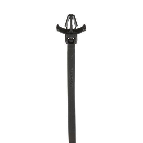

Panduit PLWP2SA-D Pan-Ty Wing Push Mount Tie, Heat Stabilized Nylon 6.6, Miniature Cross Section, Curved Tip, 50lbs Min Tensile Strength, 1.75 Max Bu