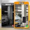 2Pcs Garage Wall Protector, Reflective Foam Garage Bumpers For Parking Car, Wall Column Corner Guard Garage Wall Bumper, Garage Pole Protector
