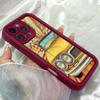 JJT116 Cartoon Hippie 80s Seamless Miami Vibe Pop Art for iPhone 17 16 15 Pro Max Samsung S26 S25 Ultra A17 A16 A07 A56 Xiaomi 15T Redmi 15c Soft Case