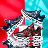 Boys' running shoes, Spiderman children's shoes, 2024 spring and autumn leather children's shoes, lightweight sneakers for elementary school students