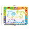 Children's Magic Water Canvas Doodle Mat - Large 120x90cm Educational Drawing Toy