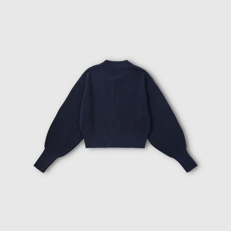 Gap Women's Embroidered Logo Ribbed Knit Cardigan