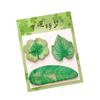 1 Piece Kawaii Stationery Natural Plant Leaf Sticky Note Memo Pad Office Planner Sticker School Supplies