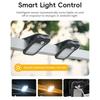 Solar Lights Outdoor Motion Sensor Lights with Clip IP44 Waterproof Wireless LED Spotlight for Fence Wall Pathway Garden Camping