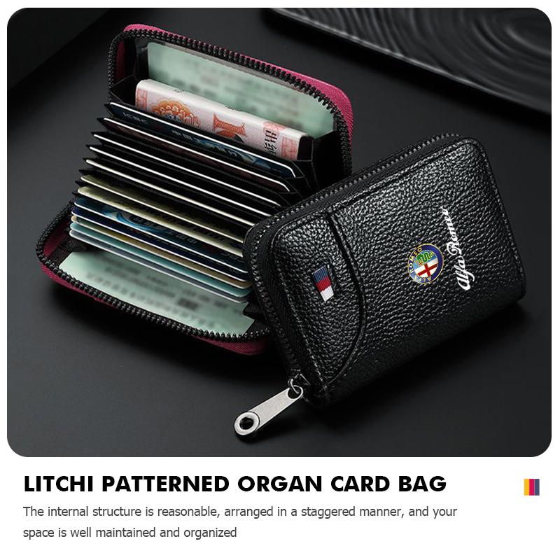 Car Stickers For Alfa Romeo Car Men Women Wallet Multi-functional Coin Cash Storage Bag Card Clip Protector Cover For Alfa Romeo