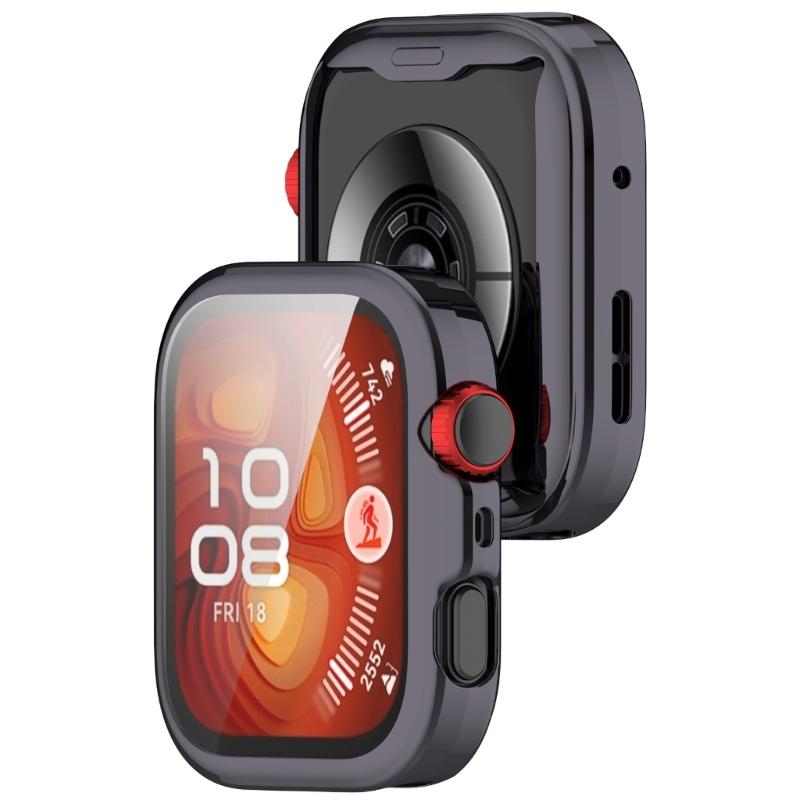 Impact Resistance Sleeve Guard Soft Flexible TPU Protective Cover Full Access To Button for Watch Fit 4 Shock Absorption