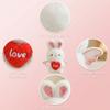Easter Hug-the-Heart Bunny Plush Toy