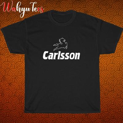 Carlsson Racing Logo Nero Grigio Blu Navy Bianco Taglia S-5XL T-Shirt Unisex