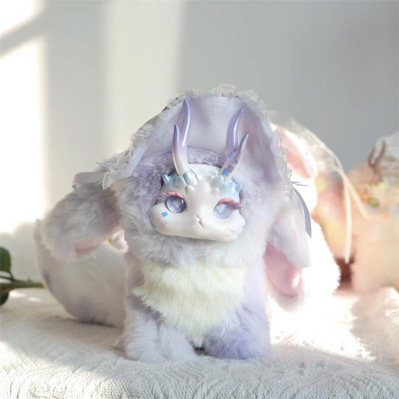 Tutulong Floresta Fantástica Festa do Chá Gato Gato Caixa Surpresa Aleatória Caixa Misteriosa Surpresa Coelho Dragão Brinquedo Presente de Aniversário