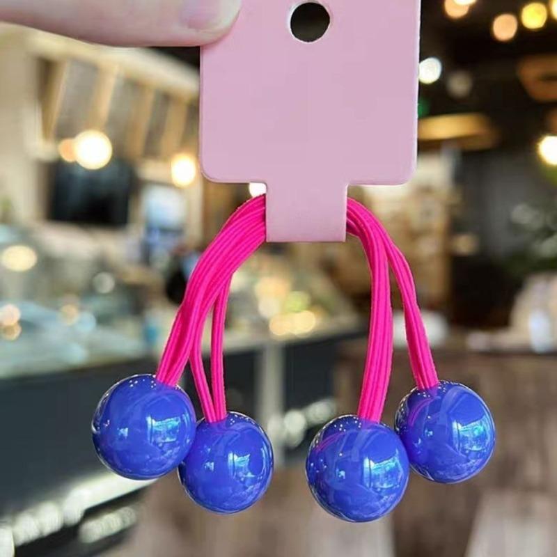 Kristallkaninchen Doppelköpfiges Gummiband Kinderwickel Langes Haarseil Koreanische Version Funkelndes elastisches hochwertiges Kopfseil