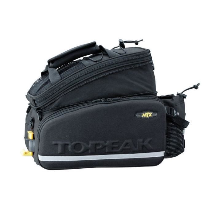 Sacoche Porte Bagages - TOPEAK - MTX Trunkbag DX - Hydrofuge - 12,3 L - Noir