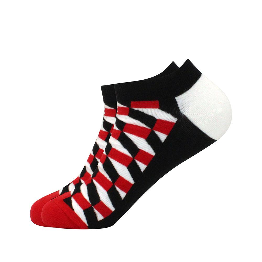 Men's Socks Invisible Short Summer Socks Quality Business Casual spring Color Combed cotton diamond astronaut Boat Socks