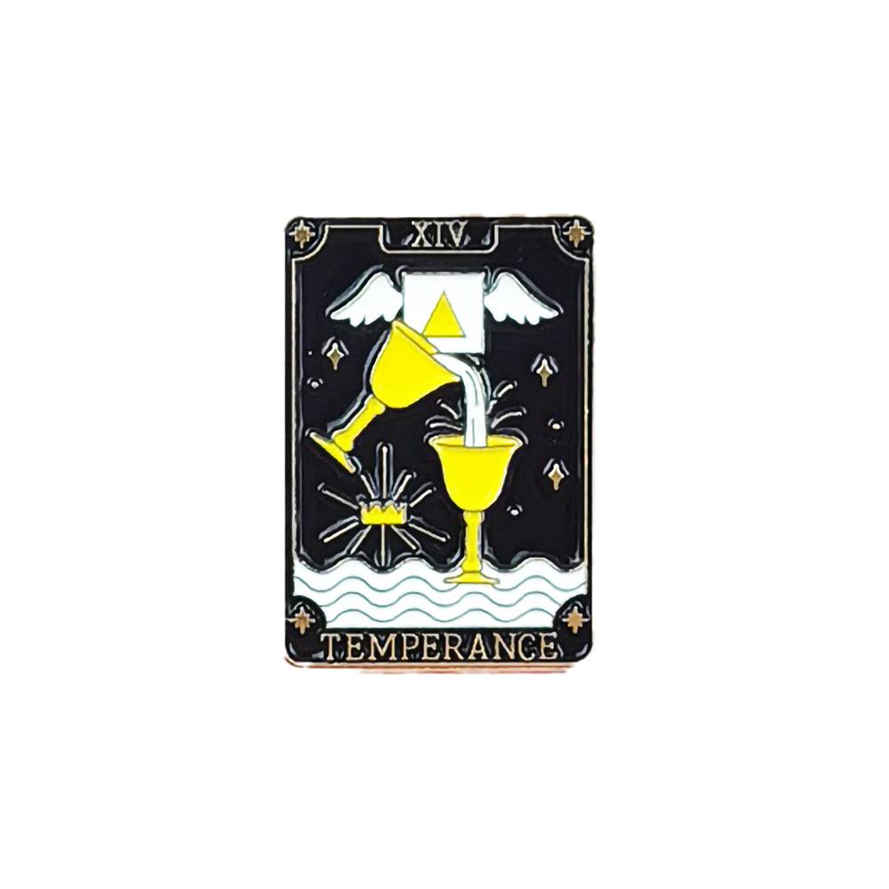 Card Series Brooch Pin for Backpack Decoration