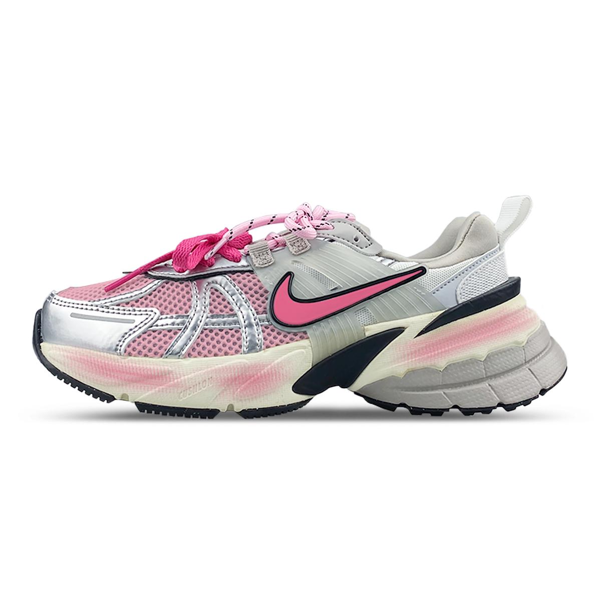 

Nike V2K Run Low top Running Shoes Women s White Pink Silver FD0736-100(Team1265-V2K) 42.5