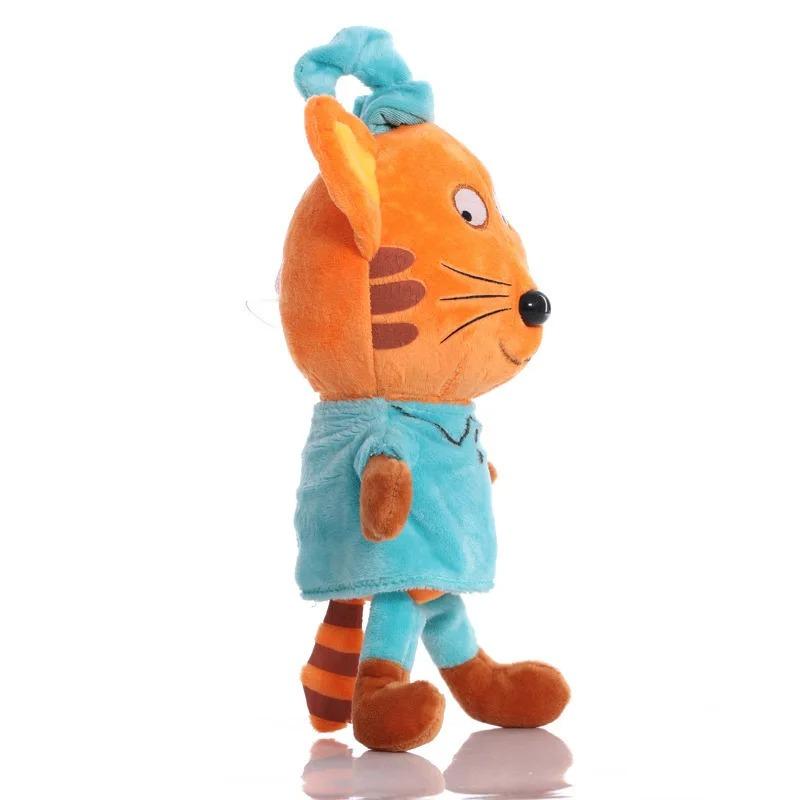 Anime Three Little Kittens TpnkoTa Plush Toy Russian Cartoon Tri Kota KoteKitty Cookie Pudding Candy Stuffed Animal Cat Fan Gift