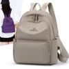 Leichter Nylon-Rucksack mit mehreren Reißverschlusstaschen Verstellbare Träger Lässiger Tagesrucksack für Damen für den täglichen Gebrauch und Reisen