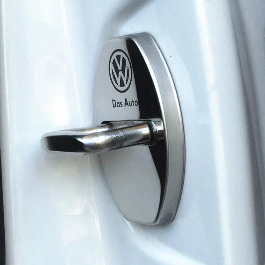 Car Door Lock Protective Cover For Volkswagen GOLF 5 Tiguan Polo Golf 6 Golf 7 Jetta Accossories Car Styling