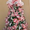 Christmas Mesh Tulle Roll Fabric Tree Pendant Merry Christmas Decor For Home 2025 Xmas Gifts DIY Craft Cristmas Navidad New Year