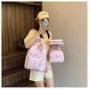 Women's Trendy Floral 3-Piece Backpack Set with Bow Print – Cute, Lightweight, and Versatile for Students